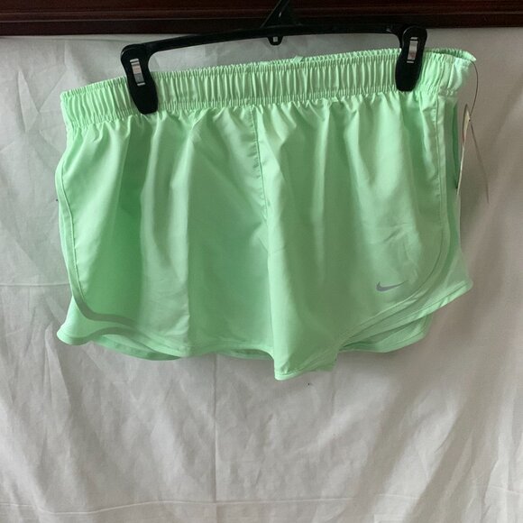NIKE Women's Tempo Brief-Lined Heathered Fashion Running Shorts SET of 2 Sz L - Picture 7 of 8